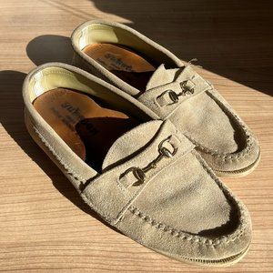 Yuketen Bit Loafer - 10.5 - FO Perla Roughout Leather